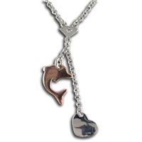 Collana Gemoro Donna in Argento Diamante 0.01 Ct AGGB204BR - AGGB204BR